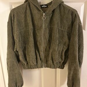 Women's Olive Utility Jacket